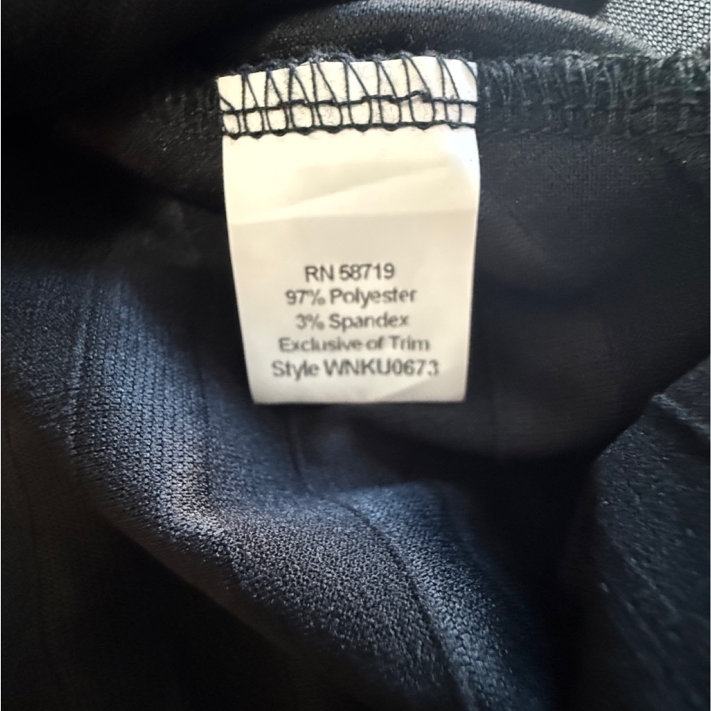 Plus Size Notations Black Ruffled Long Sleeve Sil… - image 8